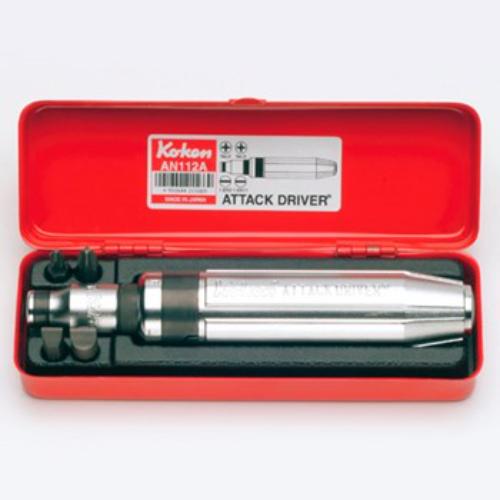 Koken AN112A Attack Driver Knurled Handle 6pc Set 1/2"Dr