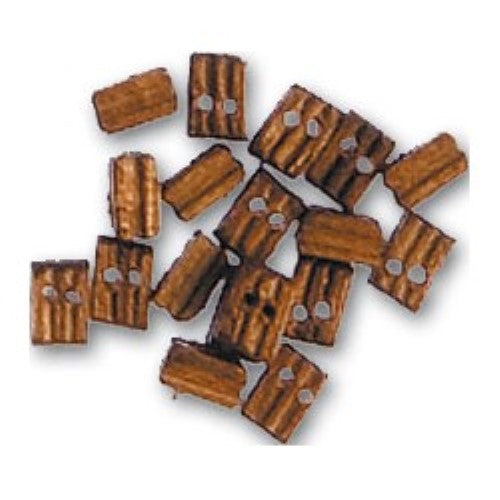 Wooden Ship Kit Fitting - Double Block 3mm (Pack of 18)