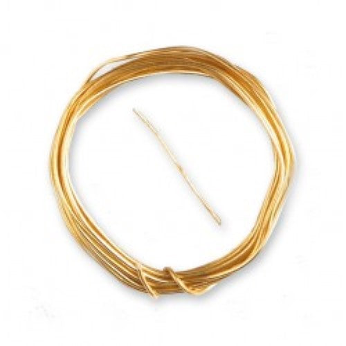 Wooden Ship Kit Fitting - Brass Wire 1mm (Pack of 4m)