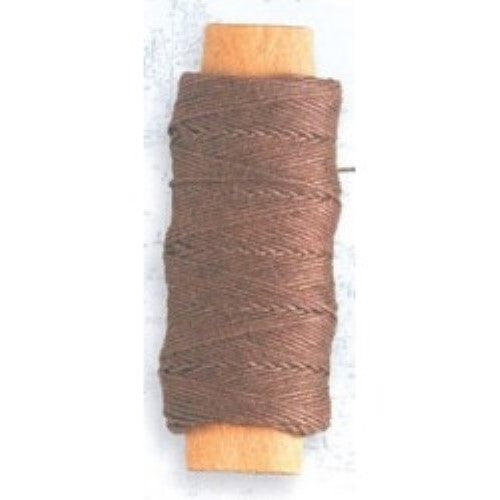 Wooden Ship Kit Fitting - Thread Brown .25mm (30m)