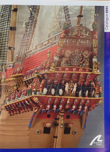 Explore the Artesania Latina Catalogue featuring exquisite handcrafted models and maritime replicas for collectors and hobbyists.