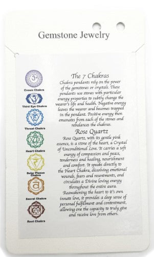 Chakra Keyring - Rose Quartz (Set of 6)