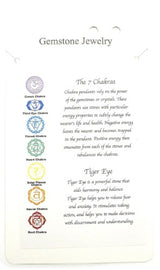 Chakra Keyring - Tiger Eye (Set of 6)