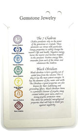 Chakra Keyring - Obsidian (Set of 6)