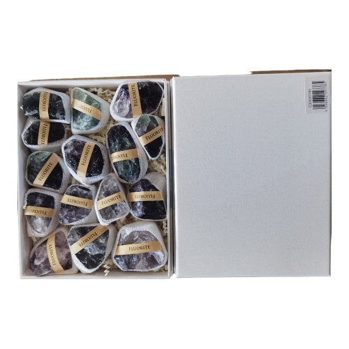 Fluorite Mineral Box 4-6cm