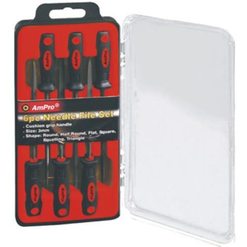 AmPro Needle File Set 6pc