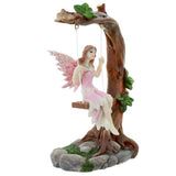 Figurine - Flower Fairy Swing (14cm)