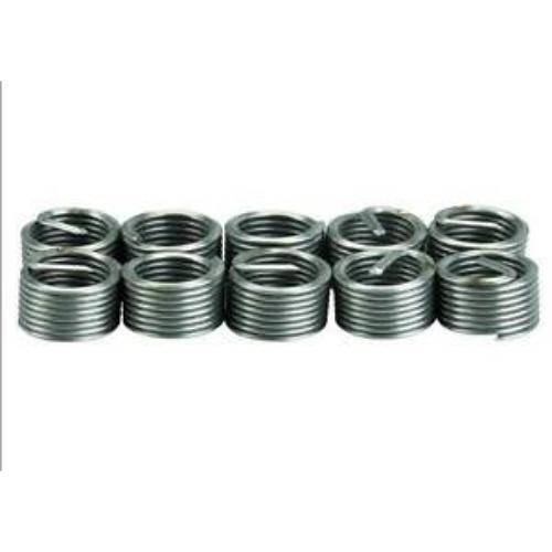 Helicoil Thread Inserts UNC 7/16 x 1.5D Long, pack of 10, durable stainless steel for precise thread repair.