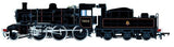 Hornby BR Std 2MT '78010' model locomotive, 2-6-0 wheel arrangement, detailed vintage British railway replica.