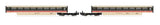 Hornby BR CL.370 Advanced Passenger Train TF Coach Pack, detailed model with Trailer First coaches, embodies British rail excellence.