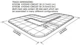 Kyosho Mini Z Circuit 30 Starter pack of 48, perfect for creating customizable RC racing tracks for indoor and outdoor fun.