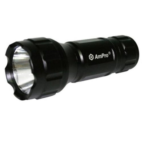 AmPro Flash Light 3 Watt LED: Compact, ultra-bright 130 lumens flashlight perfect for camping and emergencies.