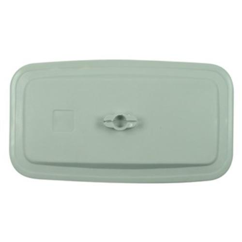 Universal THM TH1619 truck/bus mirror, flat design 312x175mm, with 17mm ball mount for enhanced visibility and safety.