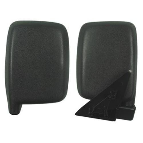 Left-hand convex van mirror for Nissan, 190x150mm for enhanced visibility and safety with 20mm ball fitting.