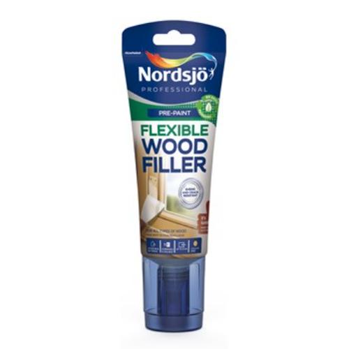 Nordsjo Professional Flexible Wood Filler Natural 330gr Tube