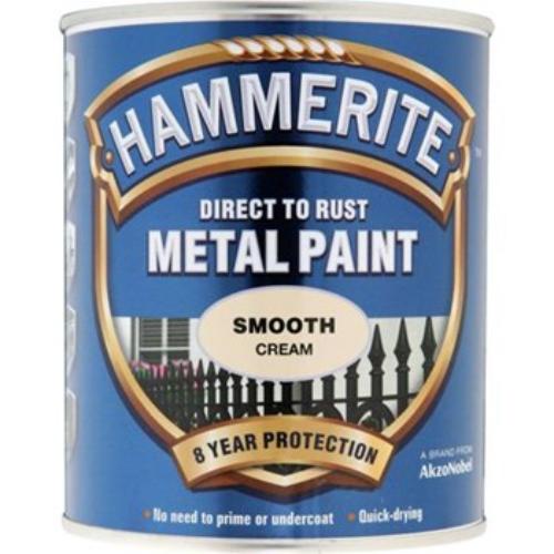 Hammerite Smooth 250ml Cream