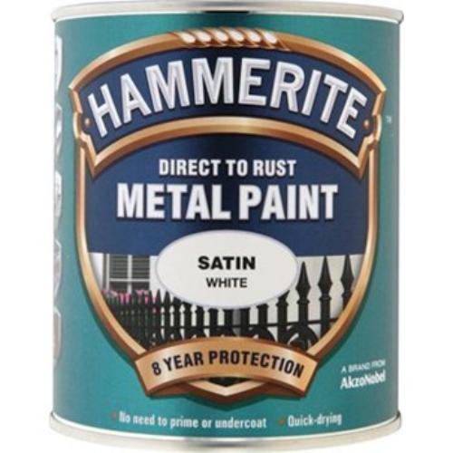 Hammerite Satin 250ml White