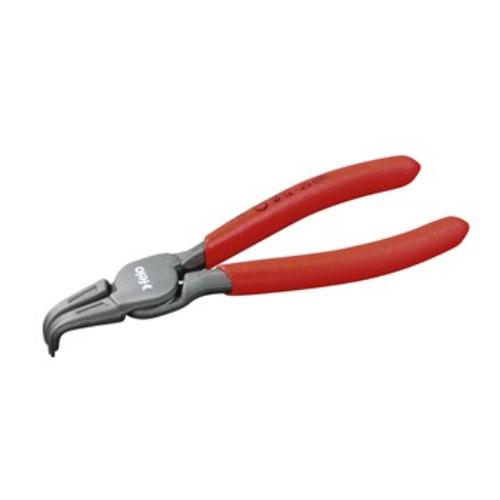 Felo External Circlip Plier with 90-degree angled jaws, 10-25mm range, ideal for fitting external spring clips.