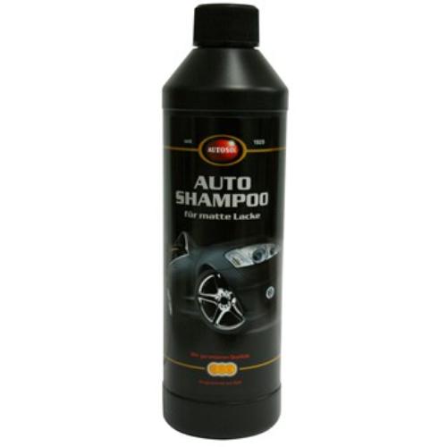 500ml Autosol Matt Paintwork Shampoo designed for gentle cleaning of matte surfaces, eco-friendly and microplastic-free.