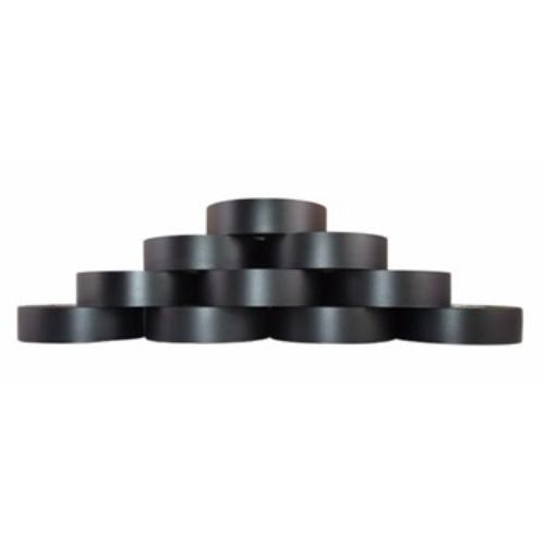 Upgrade PVC Insulation Tape 20metre x 18mm Black Packet Of 10