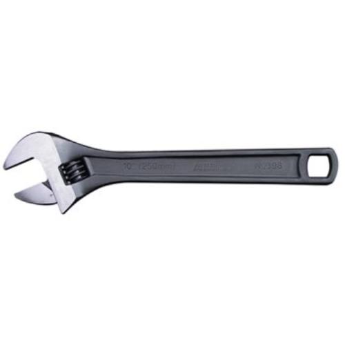 AmPro Adjustable Wrench 250mm with phosphate finish, crafted from Chrome Vanadium Steel for durability and corrosion resistance.