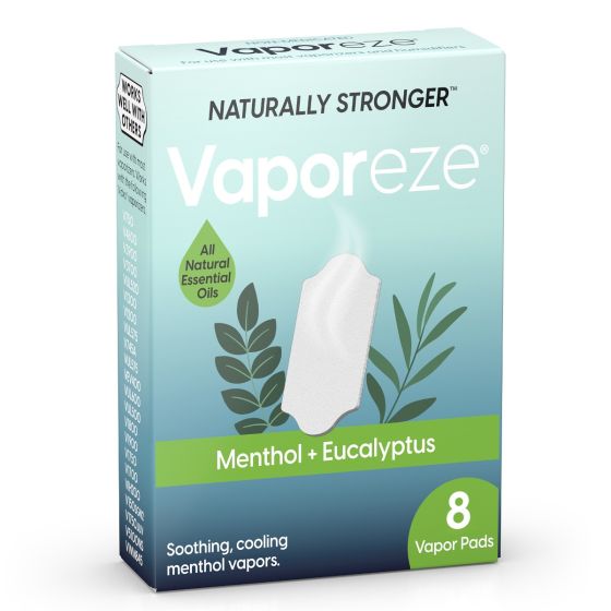 Vaporeze Vapor Pads 8pk - Menthol & Eucalyptus - Vapor-Eze