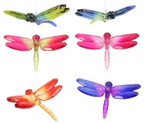 Hanging Dragonfly Set Of 6