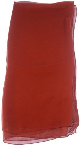 Scarf - Square Chiffon - Rust