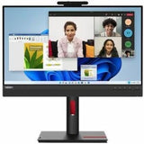 Lenovo ThinkCentre TIO24 24" Full HD LED Monitor with Webcam & VoIP Features for Remote Work