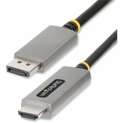 High-Performance 6FT DisplayPort to HDMI Adapter Cable - 8K 60Hz, 4K 144Hz, HDR10