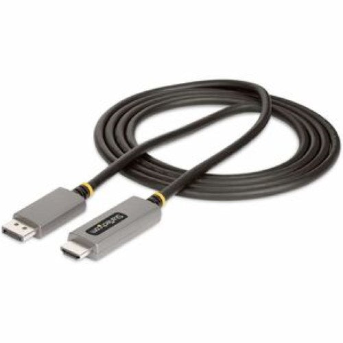 High-Performance 6FT DisplayPort to HDMI Adapter Cable - 8K 60Hz, 4K 144Hz, HDR10