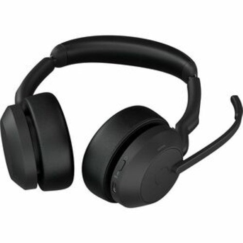 Jabra Evolve2 55 Headset with Link380c - Noise-Cancelling, Wireless, Microsoft Teams Certified