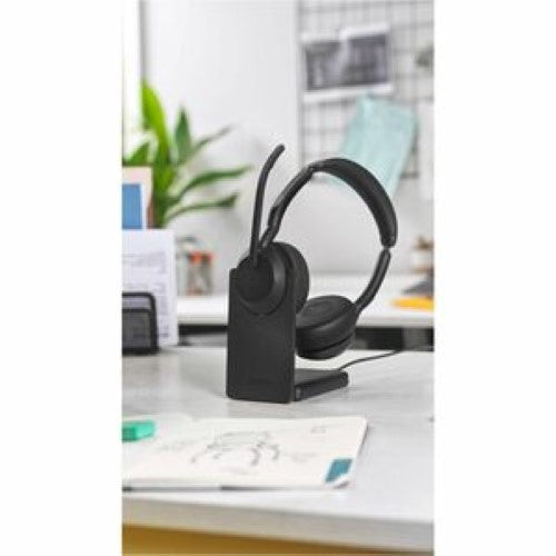 Jabra Evolve2 55 Headset with Link380c - Noise-Cancelling, Wireless, Microsoft Teams Certified