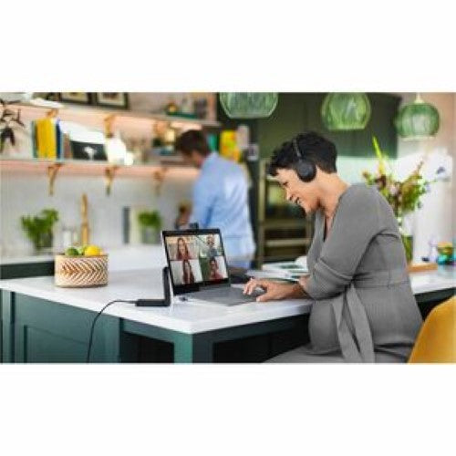 Jabra Evolve2 55 Headset with Link380c - Noise-Cancelling, Wireless, Microsoft Teams Certified