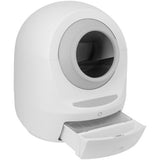 Smart Automatic Cat Litter Box - Smarty Pear Flipside Leo's Loo Too in Leo Gray