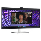 Dell 34-Inch Curved WQHD Video Conferencing Monitor with 2K Webcam & Built-in Speakers