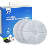 Dogness D07 D08 D09 Fountain Filters - 3 Pack - Premium Activated Charcoal Water Filters