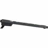 EcoSmart Wireless Keyboard - Targus DefenceGuard Bluetooth, Solar-Powered, Antimicrobial - Black