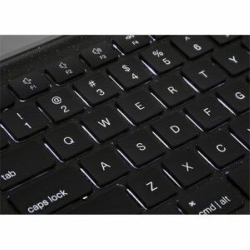 EcoSmart Wireless Keyboard - Targus DefenceGuard Bluetooth, Solar-Powered, Antimicrobial - Black