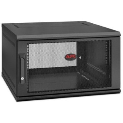 APC NetShelter WX 6U Wall-Mount Enclosure for Networking & Air Management | 600mm Deep