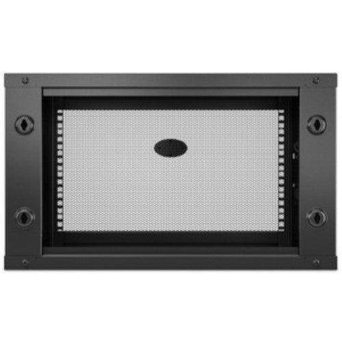 APC NetShelter WX 6U Wall-Mount Enclosure for Networking & Air Management | 600mm Deep