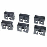 APC AR7710 Mounting Bracket - Black Cable Management Solution for Server Racks & Data Centers