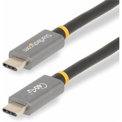 High-Speed 3ft USB4 Cable - USB-IF Certified USB-C, 40 Gbps Data Transfer & 100W Power Delivery