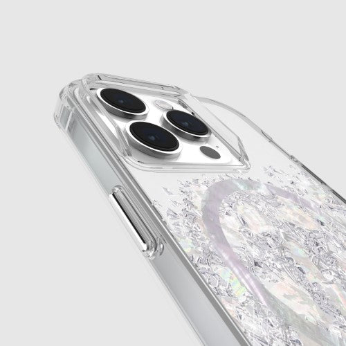 CaseMate MagSafe iPhone 15 Pro Case - Karat Touch of Pearl, Drop Proof, Antimicrobial