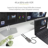 USB-C to Dual HDMI Adapter - MST Hub for 4K 60Hz Dual Monitors - Enhanced Productivity & HDR