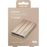 Samsung T7 1TB Portable SSD - High-Speed External Solid State Drive - IP65 Water & Dust Resistant - Moonrock Beige