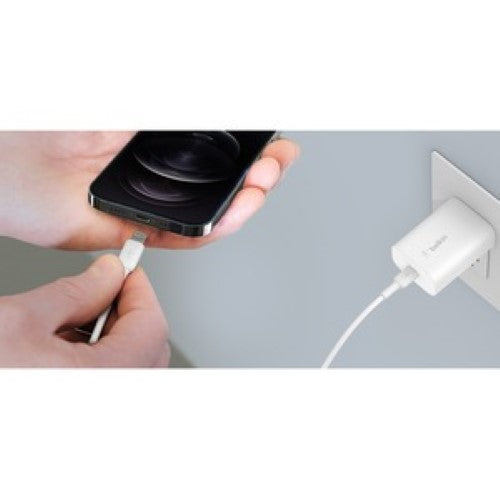 Belkin 25W USB-C PD 3.0 PPS Wall Charger - Fast & Efficient Charging for Mobile Devices