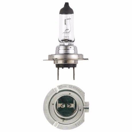 Narva H7 12V 55W halogen globe with UV-stabilized quartz, designed for long-lasting automotive lighting performance.