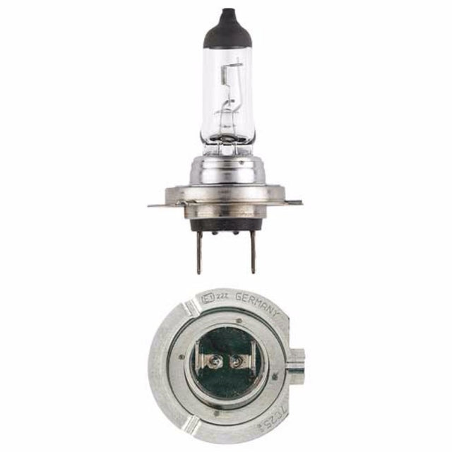 Narva H7 12V 55W halogen globe with UV-stabilized quartz, designed for long-lasting automotive lighting performance.