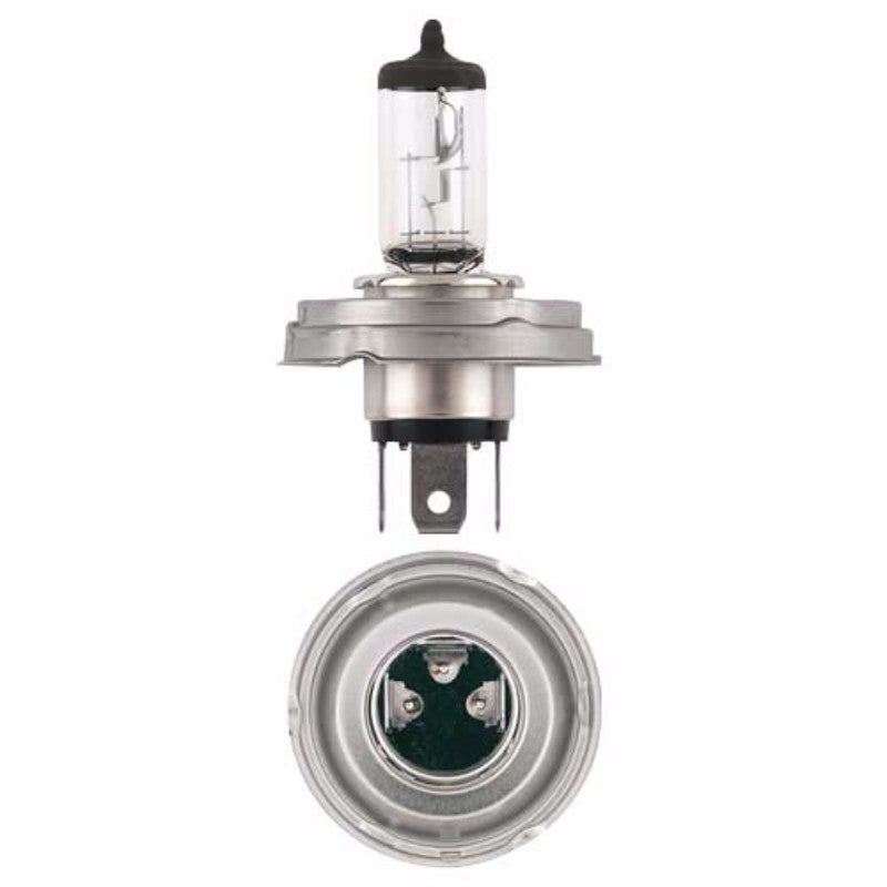 Narva Globe H4 12V 60/55W P45t halogen lamp providing bright, reliable lighting for enhanced nighttime visibility.